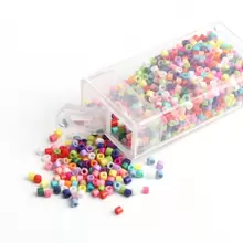 1000/3000pcs/Box 2mm Colorful Cylinder Shape Czech Glass Seed Beads Loose Spacer Beads For Jewelry Making DIY Handmade Bracelet Necklace Accessories