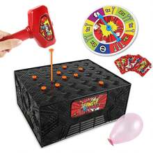 Wack A Balloon Game Blast Box Balloon Game Explosion Box Balloon Game Pop The Balloon Game Desktop Board Games For Family Gatherings Christmas Birthday Gifts - Multicolor - View 3
