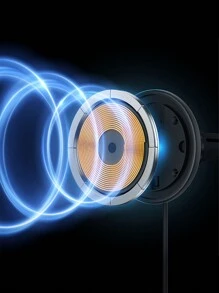 Cargador inalámbrico para coche magnético - Negro - Ver 8