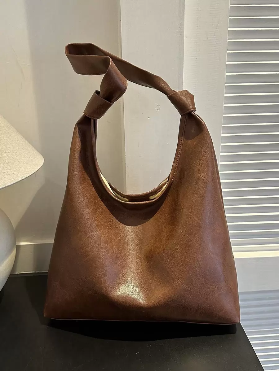 Bolso De Hombro Hobo Vintage De Gran Capacidad, Bolso Retro De Mano Y Para El Hombro De La Moda De Las Señoras Con Capacidad Grande, Bolso Y Monedero Para El Coomute