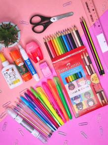 Kit Escolar Voltas as Aulas-Papelaria - MENINA - Visão 2