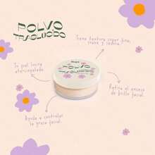 Polvo Traslucido 16 g Yuya Republic Cosmetics. - Blanco - Ver 1