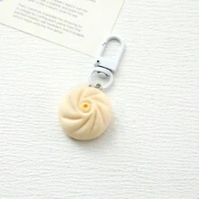 1 件仿真食物钥匙扣花生可爱食物和玩耍挂件卡通趣味女生情侣背包装饰钥匙扣挂件 - 白色 - 查看 14