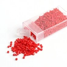 1000/3000pcs/Box 2mm Colorful Cylinder Shape Czech Glass Seed Beads Loose Spacer Beads For Jewelry Making DIY Handmade Bracelet Necklace Accessories
