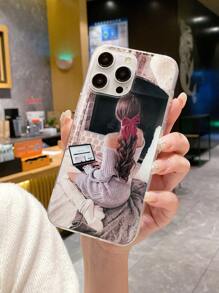 Etui na telefon z motywem dziewczęcym kompatybilne z iPhone15/15Plus/15Pro/15Promax