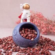 Red Jasper Polished Stone Set - Handpicked Tumbled Stones And Crystals Bulk, Aquarium Stones, Sea Glass And Fountain Stones For Home Decor - Red Jasper - View 4