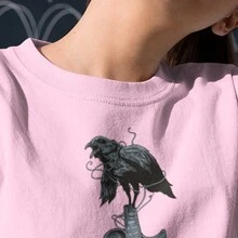 Women T-Shirts - 淺粉色 - 查看 3