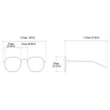 occhiali vintage oversize quadrati polarizzati, occhiali di moda classici vintage grandi con montatura in metallo, per uomo e donna, adatti per estate, spiaggia, vacanza, attività all'aperto e viaggi