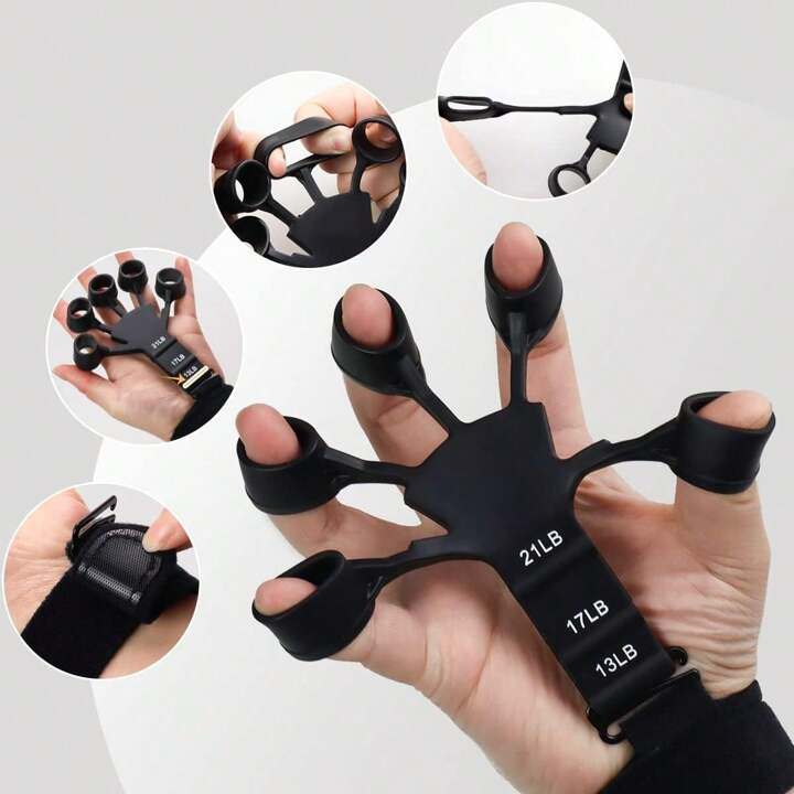 Fortalecedor de Mano Dedos Agarre Muñeca Antebrazo Hand Grip Ajustable  5-60k Rehabilitador Ejercicio Fitness Entrenamiento Portatil | Moda de  Mujer | SHEIN México