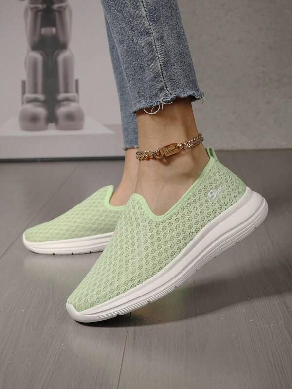 Scarpe Sportive All'aperto Con Lacci Per Donne, Scarpe Da Corsa Traspiranti Antiscivolo, Leggere E Alla Moda