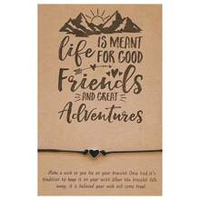 友誼、友誼手鍊、朋友魅力手鍊、朋友、最好的朋友手鍊、朋友珠寶、送給朋友的禮物、願望手鍊、 - life for friend 1 - 查看 4