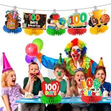 100 Days Of School Outdoor Activity Decoration - Yellow - View 6