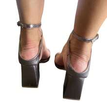 Women Platforms & Wedge Sandals - 銀色 - 查看 4