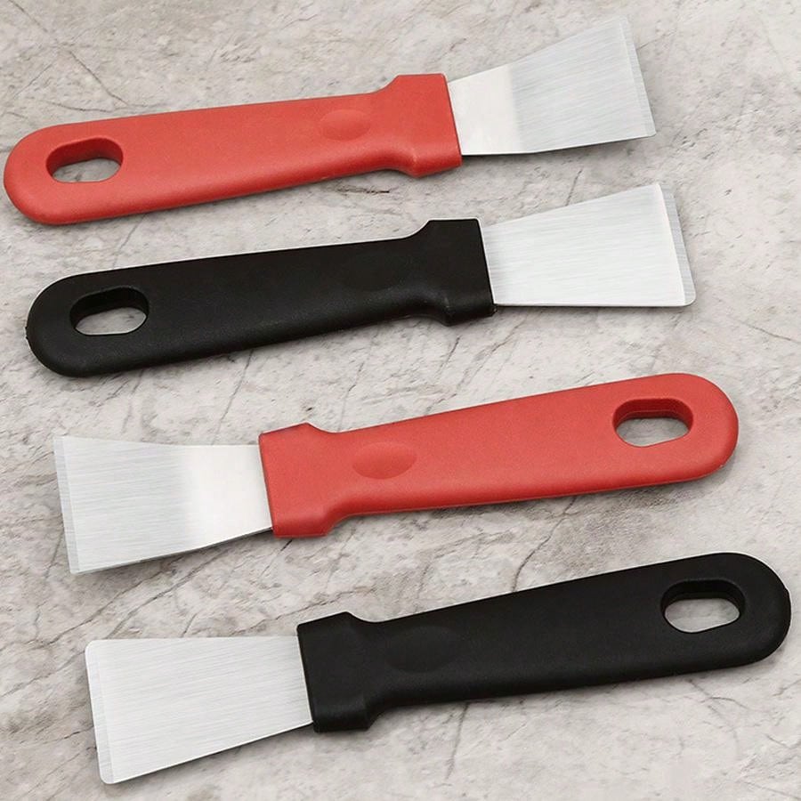 Kitchen Stainless Steel Scraper, Cooker Hood Scraper, Wok Shovel, Ice