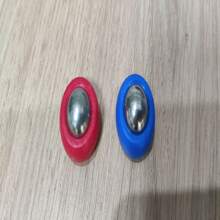 6入組迷你1.8cm沙狐球翻斗板冰壺創意桌上遊戲 - 紅色 - 查看 3