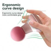 1只深層組織肌肉放鬆按摩器-6種魔術振動模式的強力手持按摩槍 - 藍色 - 查看 3