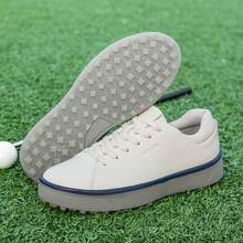Unisex Professional Golf Sports Shoes - White - View 3