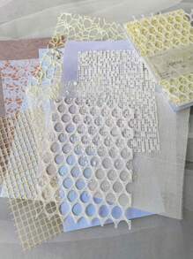 1pack/15sheets Light Dream Series Ins Journal Diy Material Paper Back To School
