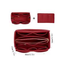 1pc Large Capacity Cosmetic Bag, Women Portable Travel Toiletry Organizer, Skincare Storage Pouch, Phone Bag, Home Organizing Liner