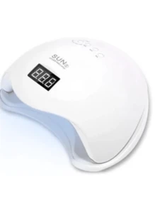Cabin Sun 5 48w Pink/White Bivolt Uv/Led Timer Led Nails Gel - 白色 - 查看 1