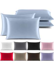 Pillowcases & Shams - Màu xanh lam - Xem 4