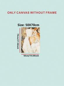 1入組人像圖案無框畫 - 彩色 - 查看 6