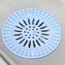 1 件排水接發網帶矽膠吸盤塞蓋,適用於廚房水槽、浴室地漏、浴缸,4 種顏色可供選擇