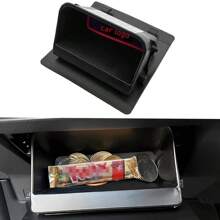 YuliSpy New Interior Inner ABS Black Fuse Box Coin Container Storage Dash Tray For Subaru XV Crosstrek Forester Outback Legacy Impreza WRX STI Ascent - Black - View 1