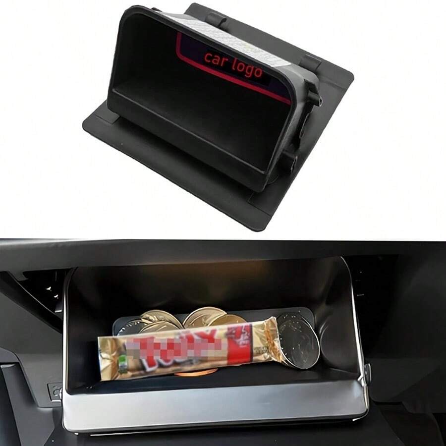 YuliSpy New Interior Inner ABS Black Fuse Box Coin Container Storage Dash Tray For Subaru XV Crosstrek Forester Outback Legacy Impreza WRX STI Ascent - Black - View 1