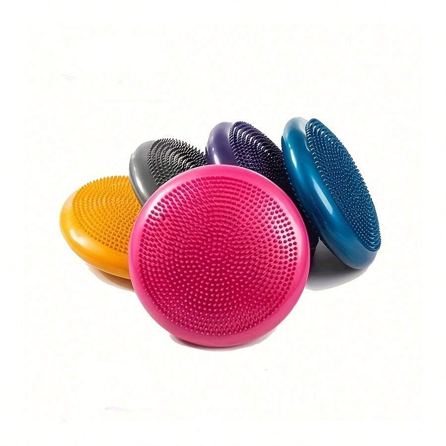 Core Balance Board Trainer, 14 Inch In Diameter, With Pump, Improve Posture, Fitness Level, Stability - Blue - View 1