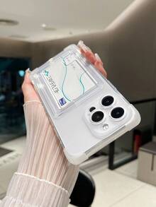 1入四角防墜卡槽手機殼,適用於iphone11 / Iphone11 Pro / Iphone11 Pro Max / Iphone 12 / Phone 12 Pro / Iphone11 Pro Max / Iphone 12 / Iphone 12 Pro / Iphone12 Pro Max / Iphone 13 / Iphone 13 Pro / Iphone13 Pro Max / Iphone 14 / Iphone 14 Pro / Iphone 14 Plus / Iphone14 Pro Max / Iphone 15 / Iphone 15 Pro / Iphone 15 Plus / Iphone15 Pro Max - 無色 - 查看 2