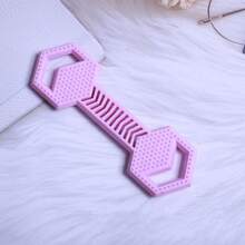 1 件裝狗狗無聊咀嚼玩具,用於清潔牙齒和磨牙 - 黃色 - 查看 4