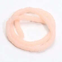 350顆6mm果凍色平面圓形聚合物黏土珠子,海西芯片磁珠,適用於珠寶製作,diy波霍手鍊,針織工藝 - 6mm - 查看 17