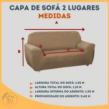 Sofa Covers - 米色 - 查看 3