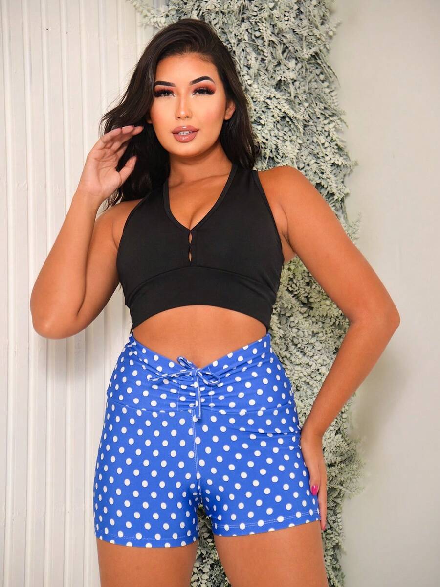 Women Sports Sets - Màu xanh lam - Xem 1