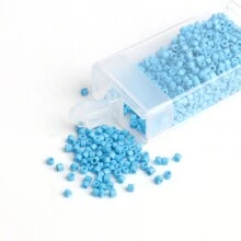 1000/3000pcs/Box 2mm Colorful Cylinder Shape Czech Glass Seed Beads Loose Spacer Beads For Jewelry Making DIY Handmade Bracelet Necklace Accessories