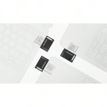Samsung 三星 Fit Plus Usb 隨身碟 256gb 128gb 64gb,usb 3.1 記憶棒筆式驅動器防水,適用於 Pc/平板電腦//筆記型電腦,ab,黑色,高達 400mb/s - 黑色 - 查看 4