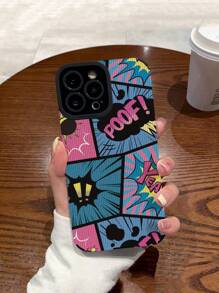 1 Coque De Téléphone Peinte TEn PU Compatible Avec Apple iPhone 11/12/13/14/15/15promax, iPhone X/xr/xs Max Et Samsung A12/a13/a14/a24/a32/a33/a34/a50/a52/a53 /a54/a71/a73