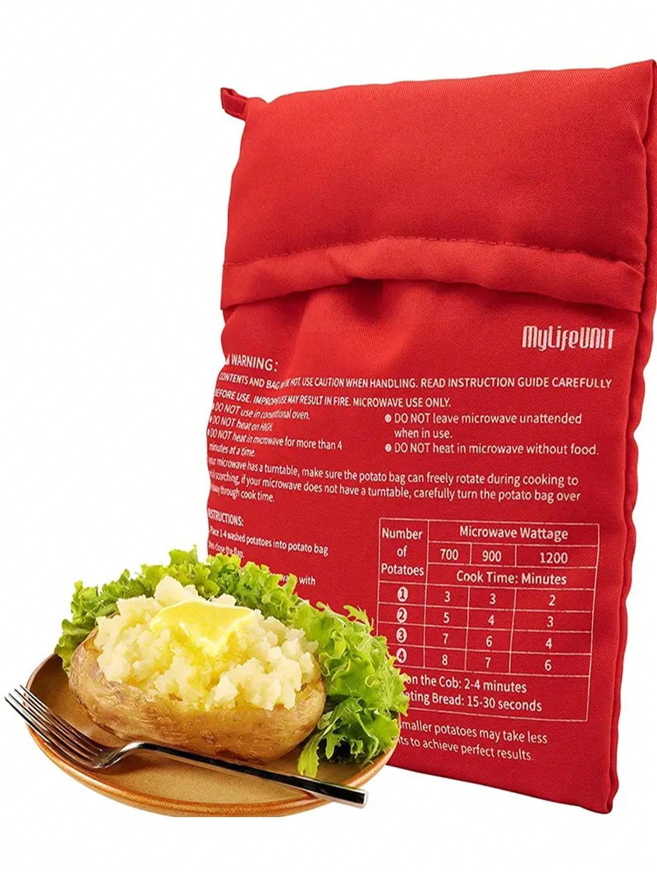 1pc Potato Cooking Bag Fast And Easy Microwave Potato Cooking