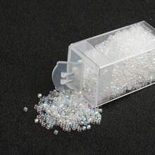 1000/3000pcs/Box 2mm Colorful Cylinder Shape Czech Glass Seed Beads Loose Spacer Beads For Jewelry Making DIY Handmade Bracelet Necklace Accessories