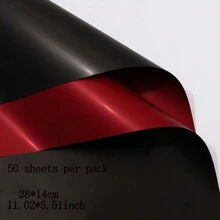 50 件泡沫散裝黑色5 厘米直徑真觸花,帶50 件花莖,包括50 張黑色和紅色卡片紙和5 M 絲帶,50 件樹脂鑽石,創意diy 花束禮品工藝品,婚禮紀念品,生日禮物,情人節禮物,新年禮物、母親節父親節禮物、聖誕禮物、派對裝飾、插花和家居裝飾、婚禮裝飾。 - 黑色 - 查看 4