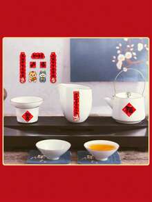 Mini Couplets Stickers For Phone Case - Multicolor - View 3