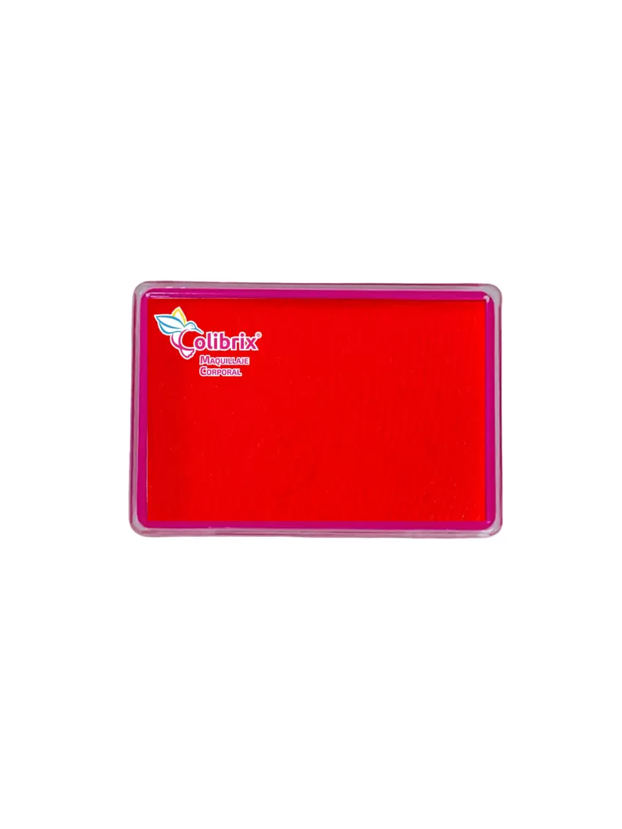 Colibrix maquillaje de 50gr mate base agua - Rojo - Ver 1