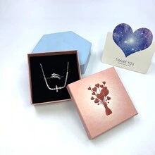 New Arrival Creative Valentine's Day High-Grade Jewelry Box For Ring, Necklace, Bracelet, And Bangle Set Gift - Pink - View 12