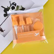 Travel Bottle Set Portable Empty Bottles For Cosmetics, Lotion, Perfume, With Spray And Pump Dispenser - Multicolor - View 4