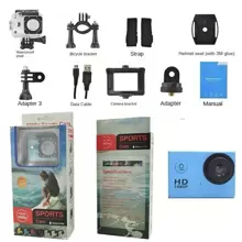 Cámara Go pro Deportiva 1080P Sumergible Resistente al Agua - Multicolor - Ver 6