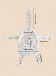 1pc Baby Bath Net, Bath Mat & Mesh Hammock Suitable For Infant Use - White - View 6