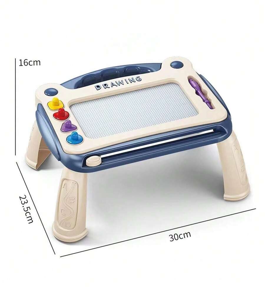 1pc Large Size Kids Early Learning Drawing Board 2In1