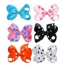 2入組3.9英寸髮夾,時尚兒童髮夾,適用於節日 - 彩色 - 查看 1