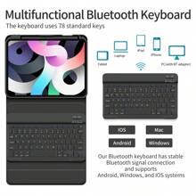 STWMOOCE Keyboard Case Compatible With IPad 10th/9th/8th/7th 10.2inch Generation 2021/2020/2019,Compatible With IPad Pro1/2/3/4th 11inch IPad Pro 3/4/5/6th 12.9inch IPad Air4/5th 10.9inch Detachable Wireless BT Keyboard With Magnetic Protective Cover With Pencil Holder - Black - View 2